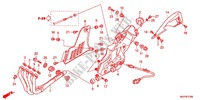 SILENCIEUX D'ECHAPPEMENT (CBR1000RRC/D/RAC/D) pour Honda CBR 1000 RR FIREBLADE RED 2012