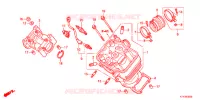 CULASSE pour Honda CBR 125 WHITE 2012