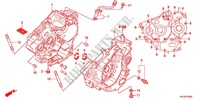 CARTER MOTEUR pour Honda CBR 250 R ABS NOIRE 2013