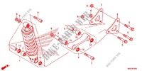 AMORTISSEUR ARRIERE pour Honda CBR 500 R ABS BLANCHE 2013
