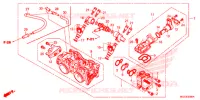 CORPS DE PAPILLON pour Honda CBR 500 R ABS 2014