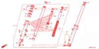 FOURCHE pour Honda CBR 500 R ABS 2014