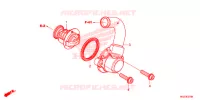THERMOSTAT pour Honda CBR 500 R ABS 2014