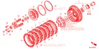 EMBRAYAGE pour Honda CBR 500 R ABS 2014
