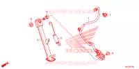BEQUILLE pour Honda CBR 500 R ABS 2014