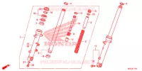 FOURCHE pour Honda CBR 500 R ABS 2014