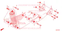 AMORTISSEUR ARRIERE pour Honda CBR 500 R 2013