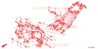 CADRE pour Honda CBR 500 R 2013