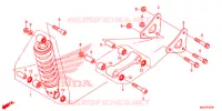 AMORTISSEUR ARRIERE pour Honda CBR 500 R 2013