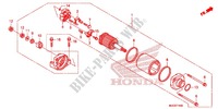 DEMARREUR pour Honda CBR 600 RR REPSOL 2014