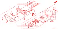 FEU ARRIERE (2) pour Honda CB1 125 2014