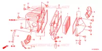 FILTRE A AIR (2) pour Honda CB1 125 2014
