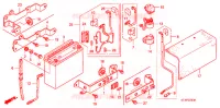 BATTERIE pour Honda GR 125 2008