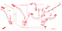 PEDALE   KICK pour Honda GR 125 2011