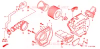FILTRE A AIR pour Honda GR 125 2010