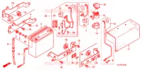 BATTERIE pour Honda GR 125 2011