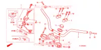 GUIDON   TE DE FOURCHE pour Honda GR 125 2011