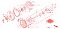 POMPE A HUILE (CGR125SHA,B) pour Honda GR 125 2011