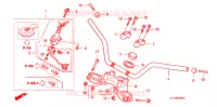 GUIDON   TE DE FOURCHE pour Honda GR 125 2011