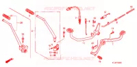PEDALE   KICK pour Honda GR 125 2011