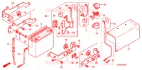 BATTERIE pour Honda GR 125 2011