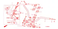 GUIDON   TE DE FOURCHE pour Honda GR 125 2011