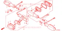 CLIGNOTANT pour Honda CGX 125 DÖKÜM TEKERLEKLER 2013
