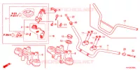 GUIDON   TE DE FOURCHE pour Honda CGX 125 DÖKÜM TEKERLEKLER 2013