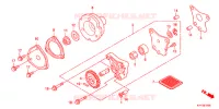 POMPE A HUILE pour Honda CGX 125 DÖKÜM TEKERLEKLER 2013