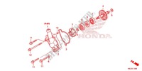 POMPE A EAU pour Honda CRF 250 X 2013