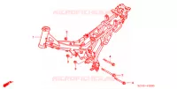 CADRE pour Honda FS 125 SONIC C 2001