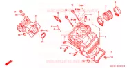 CULASSE pour Honda FS 125 SONIC C 2001