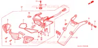 FEUX ARRIERE (FS1251/2/3) pour Honda FS 125 SONIC C 2003