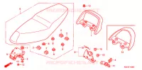SELLE pour Honda FS 125 SONIC C 2005