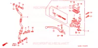 MAITRE CYLINDRE DE FREIN AVANT pour Honda FS 125 SONIC MC 2007