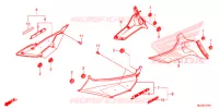 COUVERCLES LATERAUX pour Honda F6B 1800 BAGGER 2013