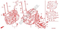 CARTER MOTEUR (GLH1251SH/2SH/3SH) pour Honda STORM 125 DISCO DELANTERO 2009