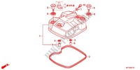 COUVRE CULASSE (GLH125SH) pour Honda STORM 125 DISCO DELANTERO 2AG 2012