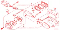 CLIGNOTANT pour Honda STORM 125 DISCO DELANTERO 2012
