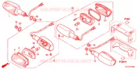 CLIGNOTANT pour Honda CB 125 E 2012
