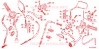 LEVIER DE GUIDON   CABLE   COMMODO pour Honda CB 125 E 2012