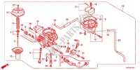 CARBURATEUR (GLH125SH) pour Honda STORM 125 tambor DELANTERO 2012