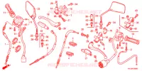 LEVIER DE GUIDON   CABLE   COMMODO pour Honda STORM 125 tambor DELANTERO 2012