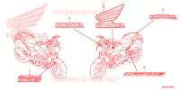 AUTOCOLLANTS pour Honda NC 700 35KW 2013