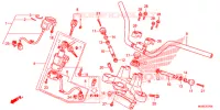 GUIDON   TE DE FOURCHE pour Honda INTEGRA 700 2013