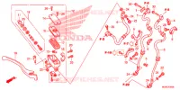 MAITRE CYLINDRE DE FREIN AVANT pour Honda INTEGRA 700 2013