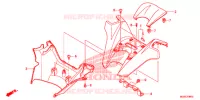 REVETEMENT DE GUIDON pour Honda INTEGRA 700 2013