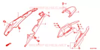 COUVERCLES LATERAUX pour Honda NC 700 X ABS DCT 2013