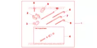 KIT FIXATION GPS pour Honda NC 700 X ABS DCT 2013