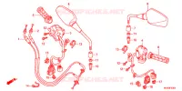 POIGNEE   COMMODO   CABLE (NC700XD) pour Honda NC 700 X ABS DCT 2013